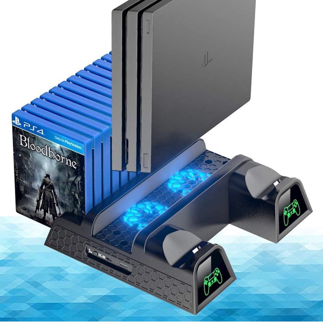 Producto Soporte Vertical con Ventilador de Refrigeración para PS4