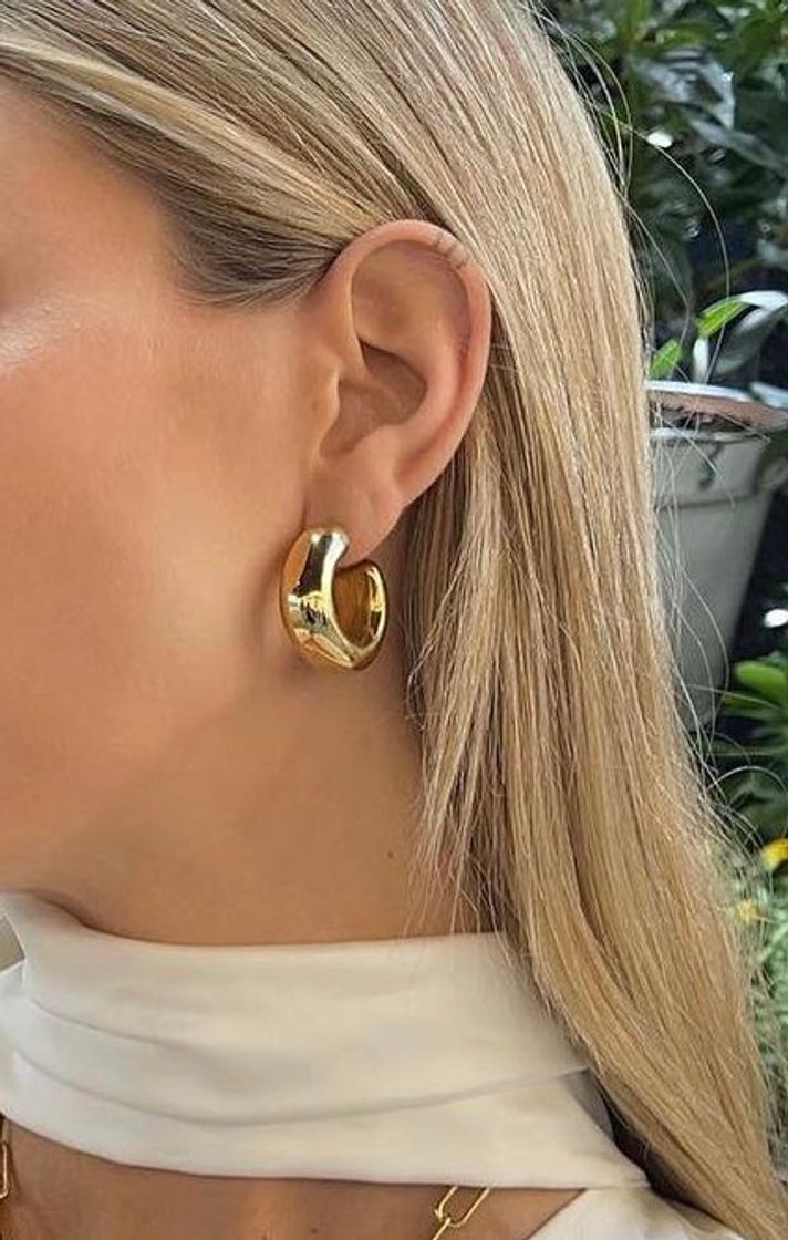 Moda pendientes aros cuadrados