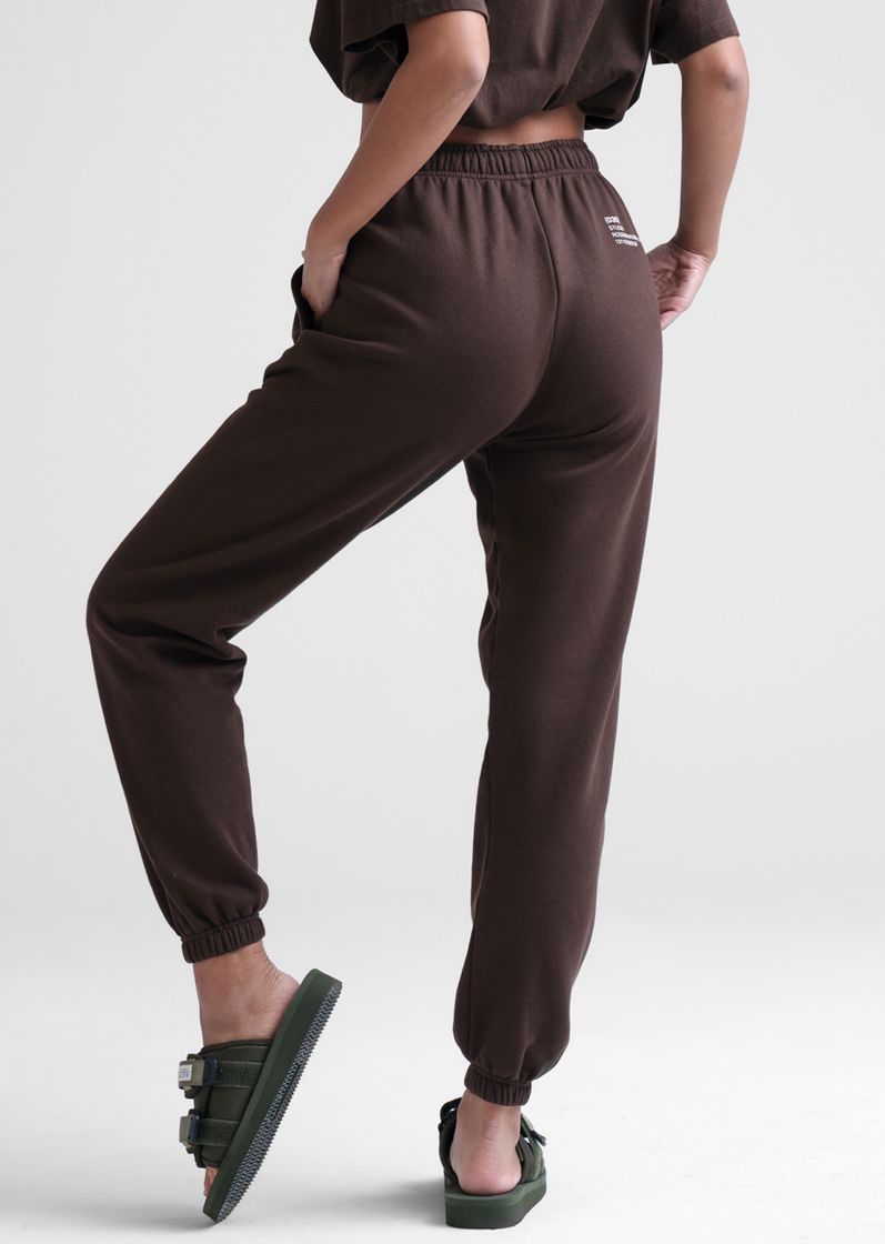 Moda DARI PANTS CHOC WASHED WOMEN