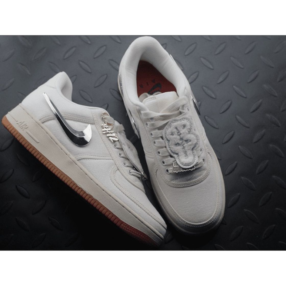 Fashion Travis Scott x Nike Air Force 1 Low “Sail” For Sale – Sole Hello