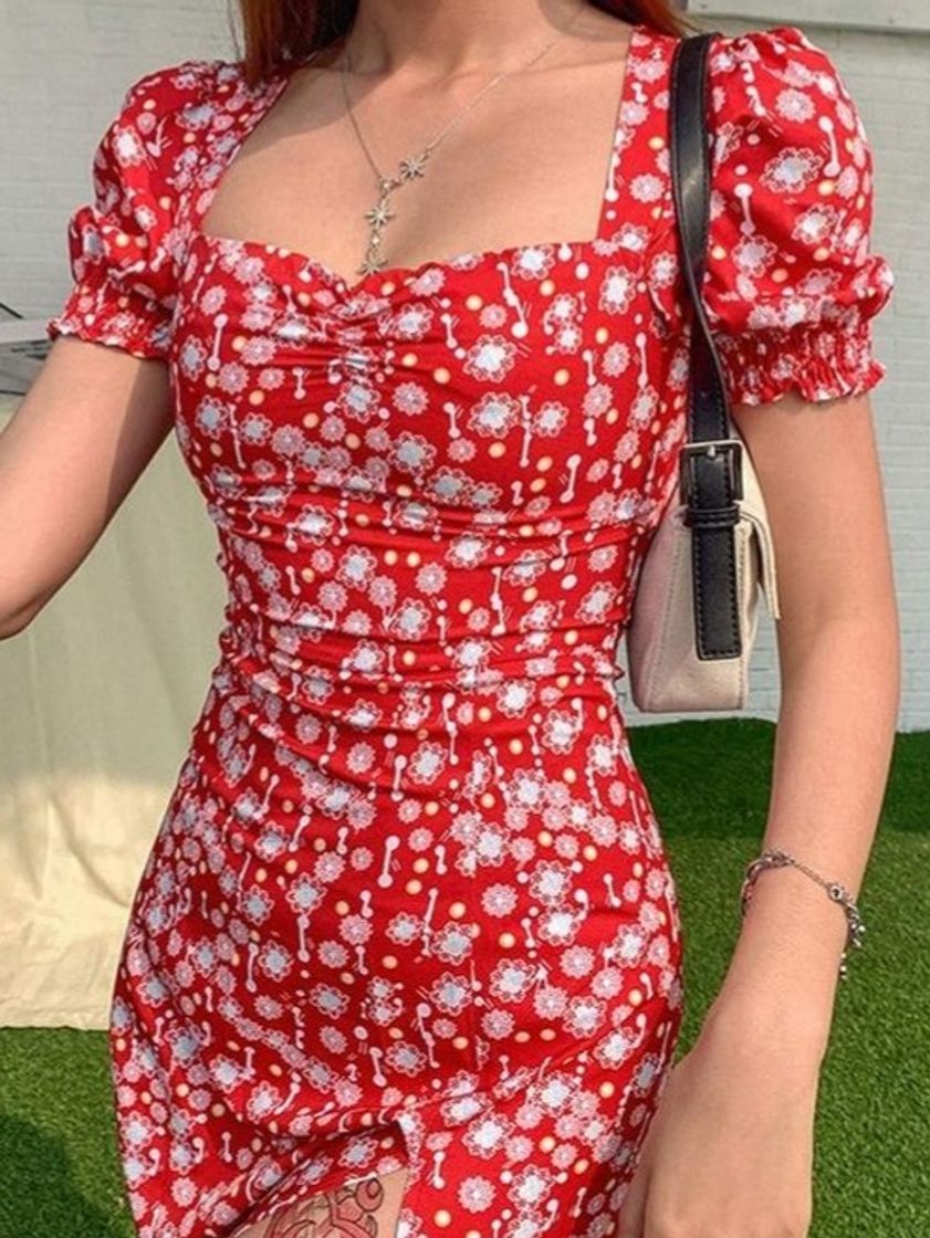 Social vestido vintage moda francesa