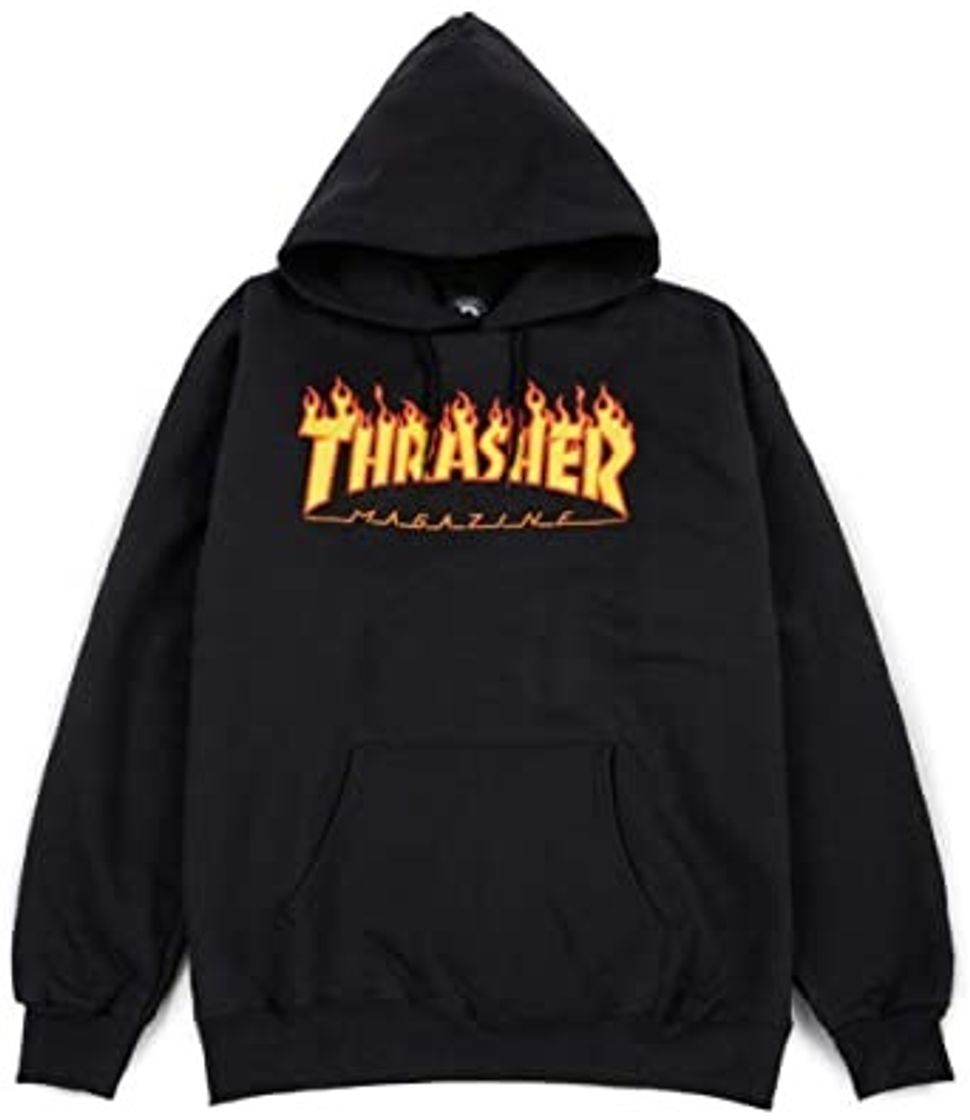 Fashion Thrasher Judge Hoodie - Black - Black - Small: Amazon.co.uk