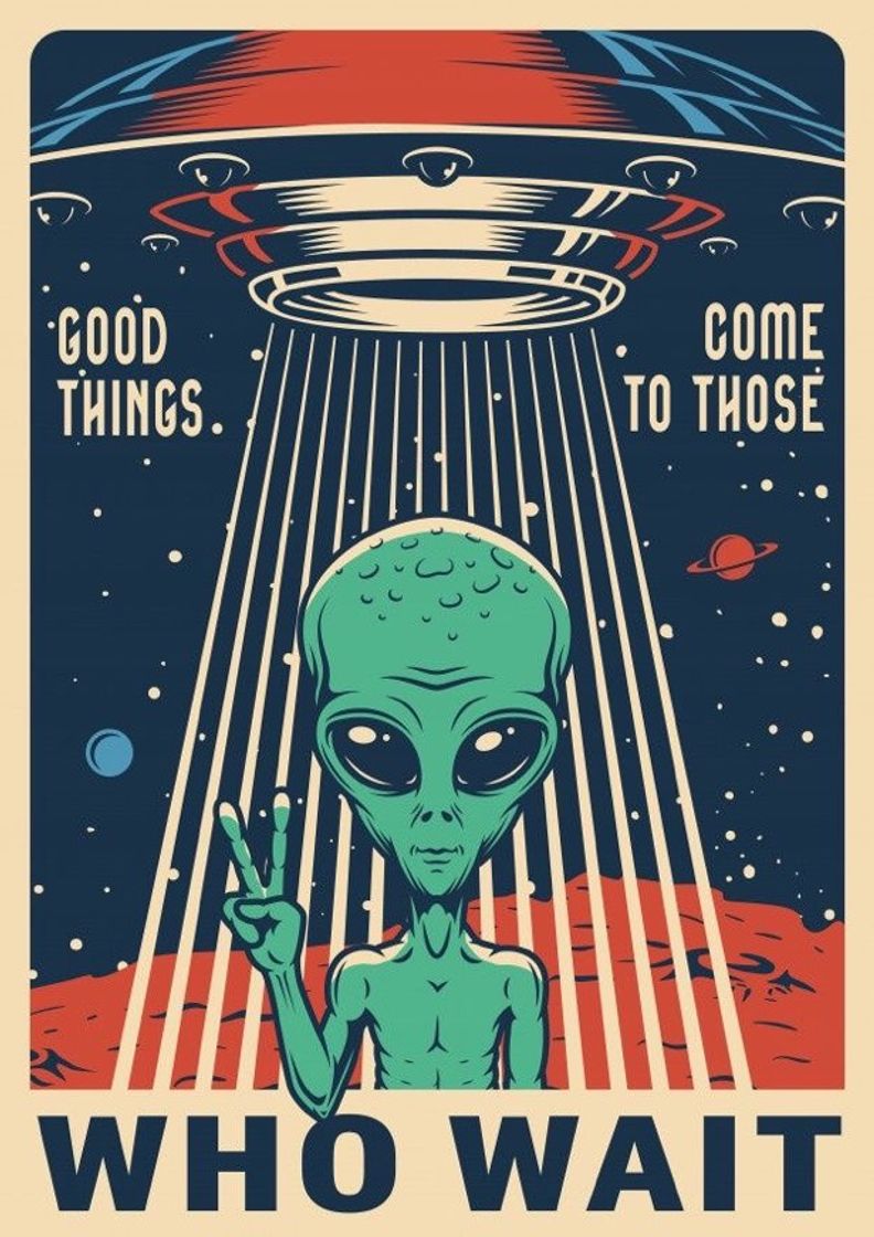 Social Poster vintage 👽