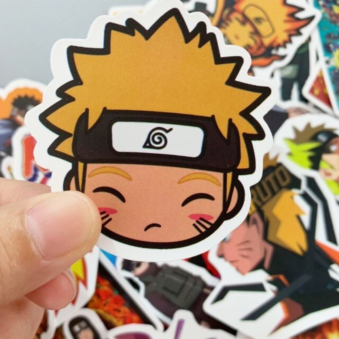 Social Adesivos Naruto 🍃 