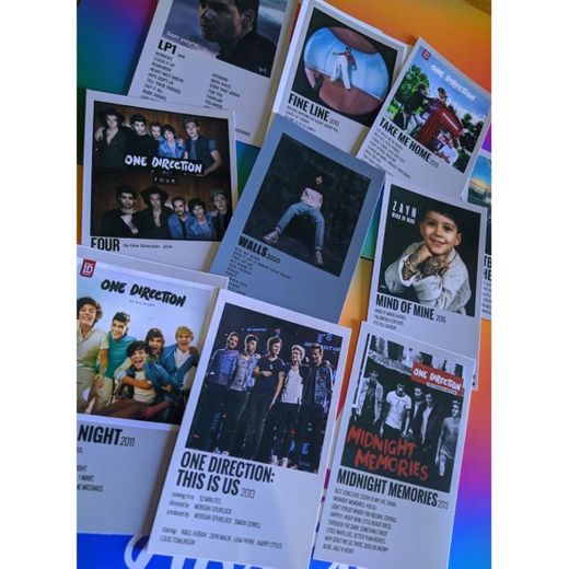 Polaroids One Direction ⭐️