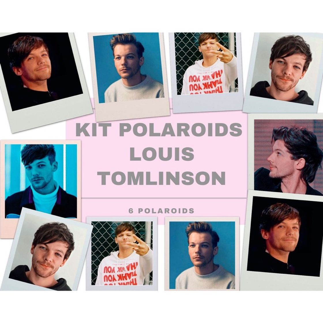 Social Polaroids Louis Tomlinson ⭐️