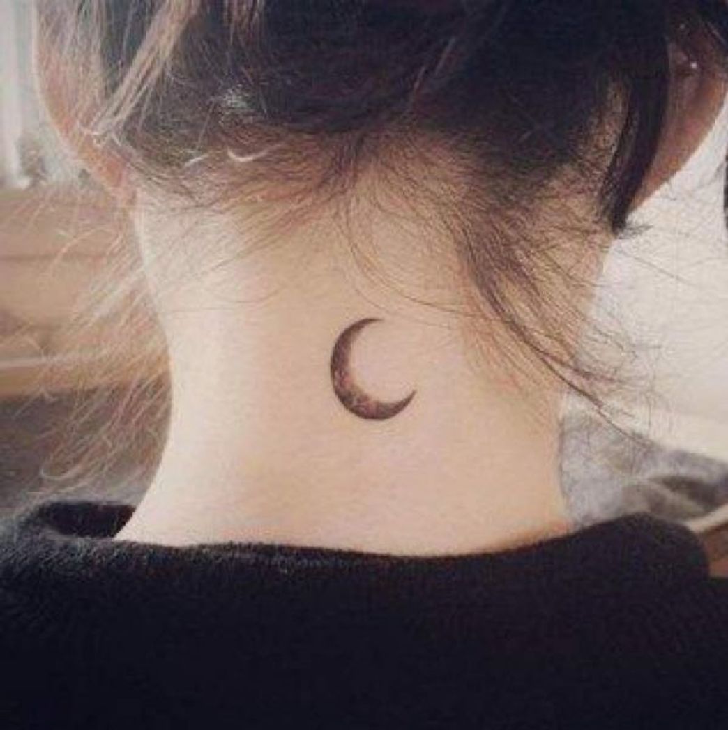 Fashion Moon tatoo 