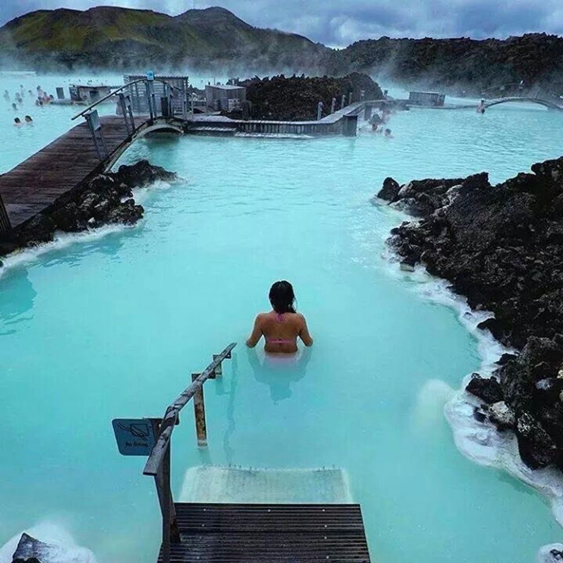 Fashion Iceland bath 🤍