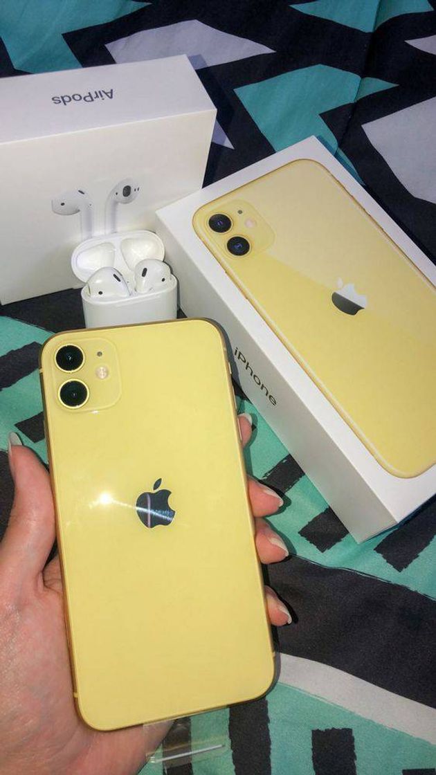 Moda Esse iPhone amarelinho 💛