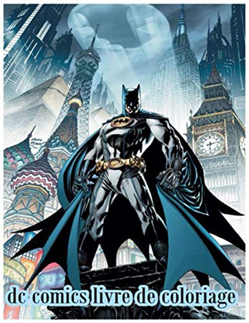 Libros dc comics livre de coloriage: Fantastique livre de coloriage pour adultes Livres