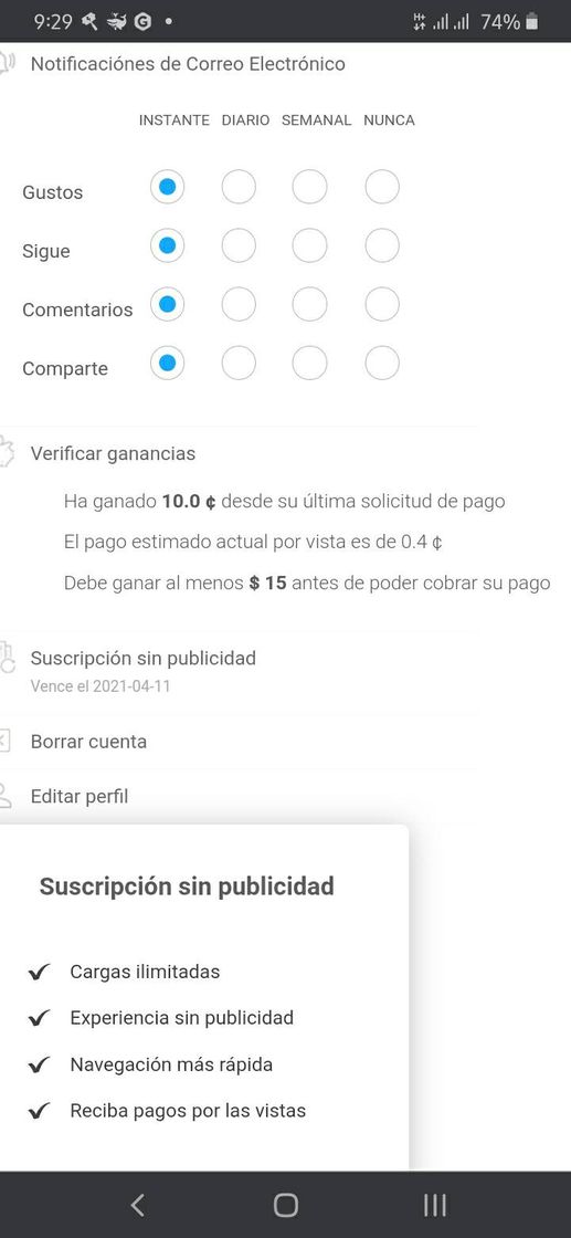 App Con solo subir fotos, ganaras dinero