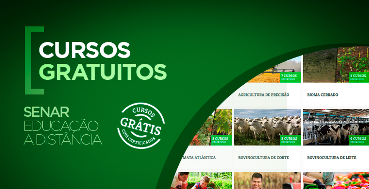 Fashion Portal Senar EAD - cursos gratuitos ramo agro