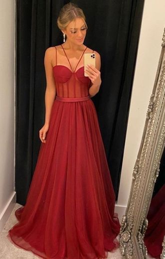 vestido vermelho 