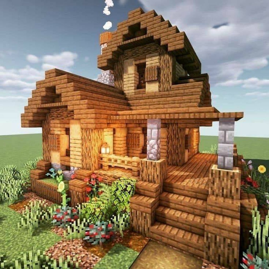 Casa simples e bonita no minecraft 