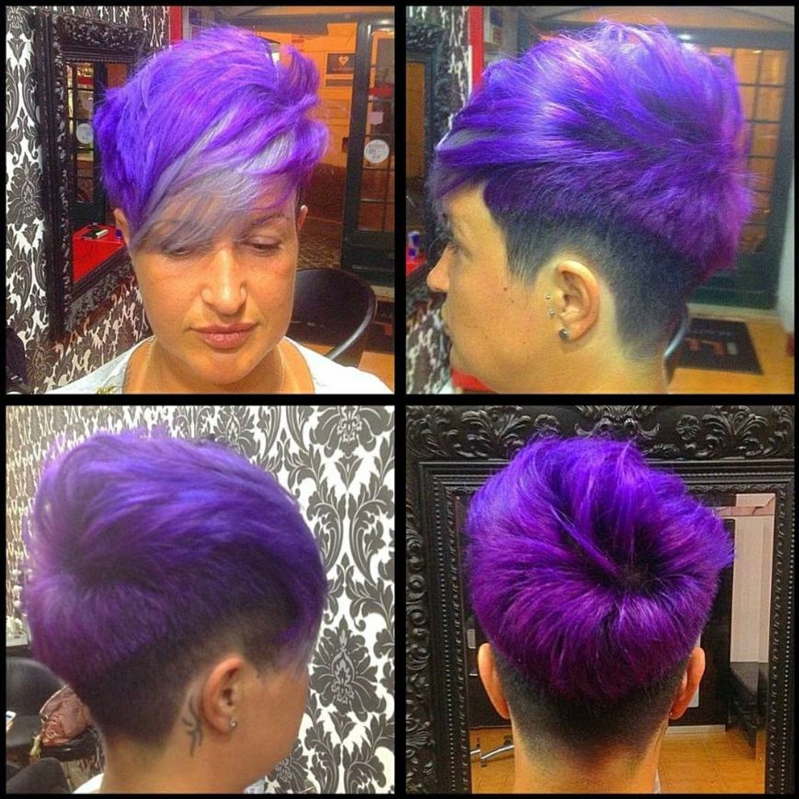 Moda Purple hair