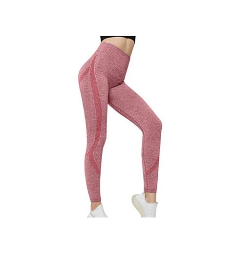 Voqeen Pantalones de Mallas de Yoga de Cintura Alta leggings de Yoga