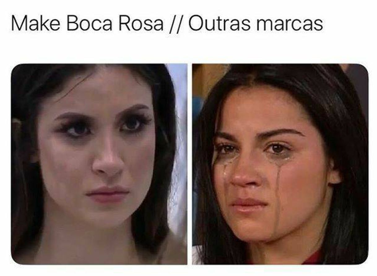 Moda Make boca rosa / outras marcas