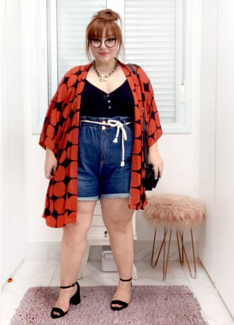 Moda Estilo Plus size 