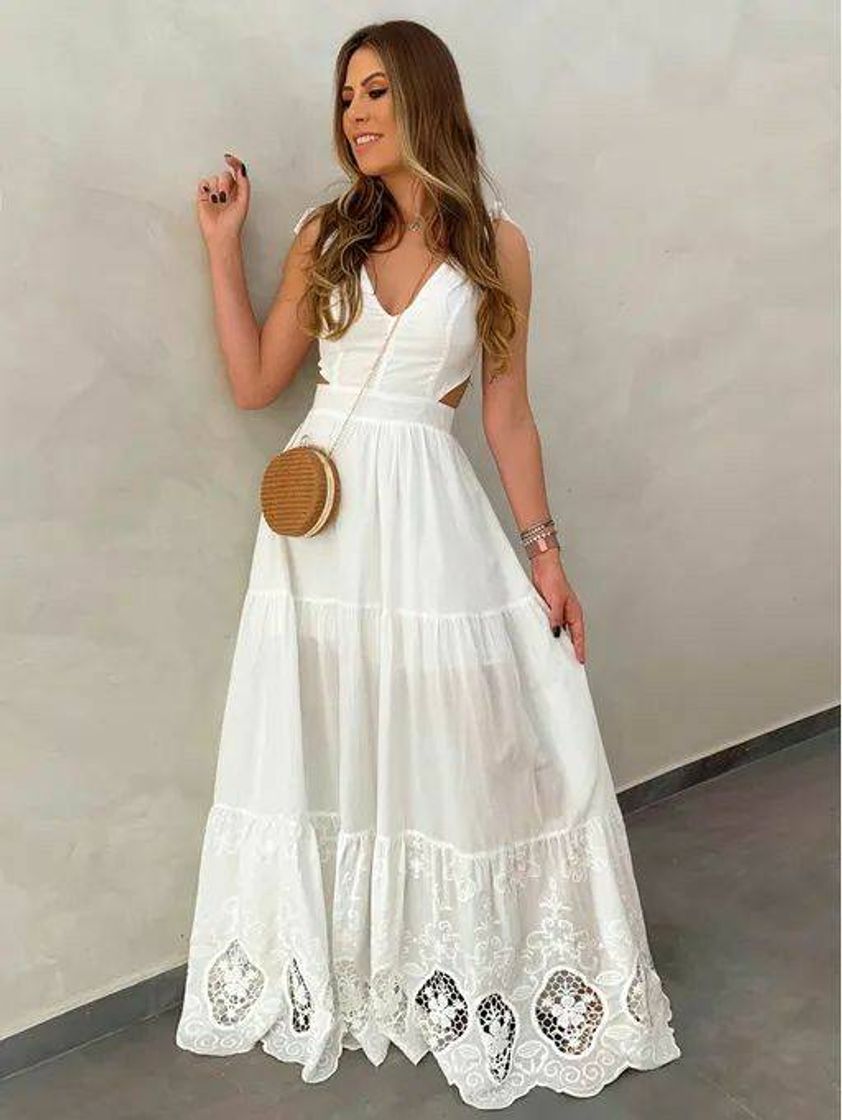 Social Vestido branco perfeito ❤