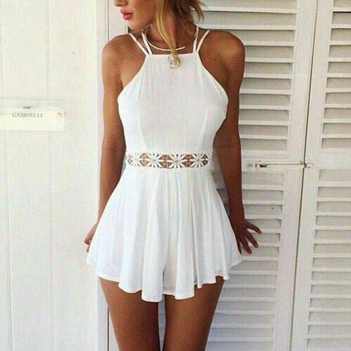 Fashion Vestido branco