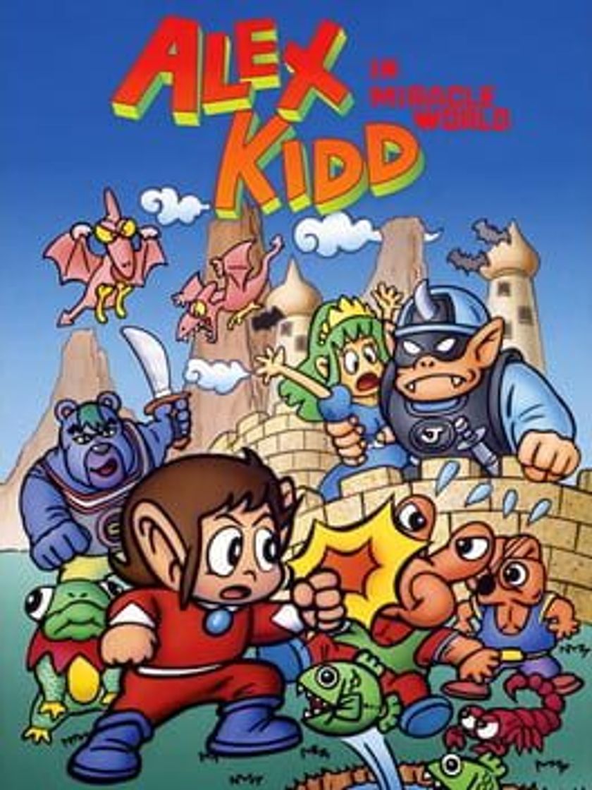 Videogames Alex Kidd in Miracle World