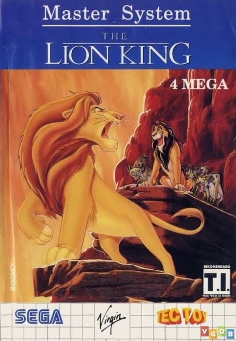 Videogames The Lion King (Master System)