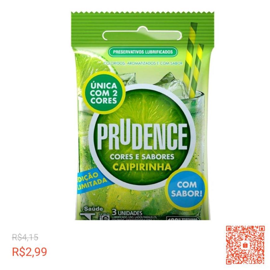 Moda Preservativo Caipirinha