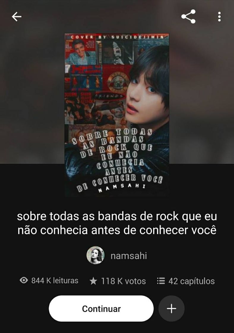 Book sobre todas as bandas-taekook