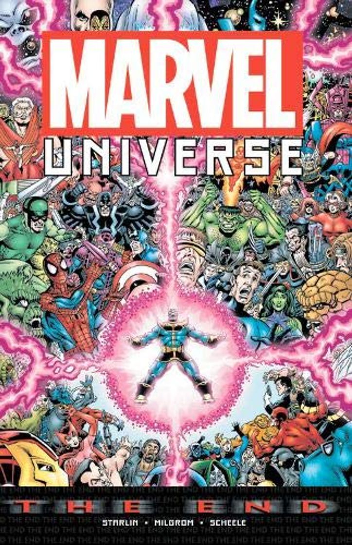 Book Marvel universe: the end