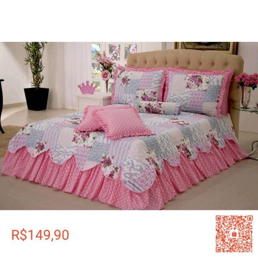 Kit cama rosa