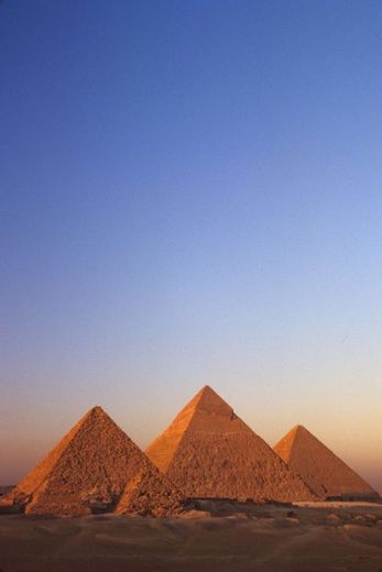 The pyramids of giza 