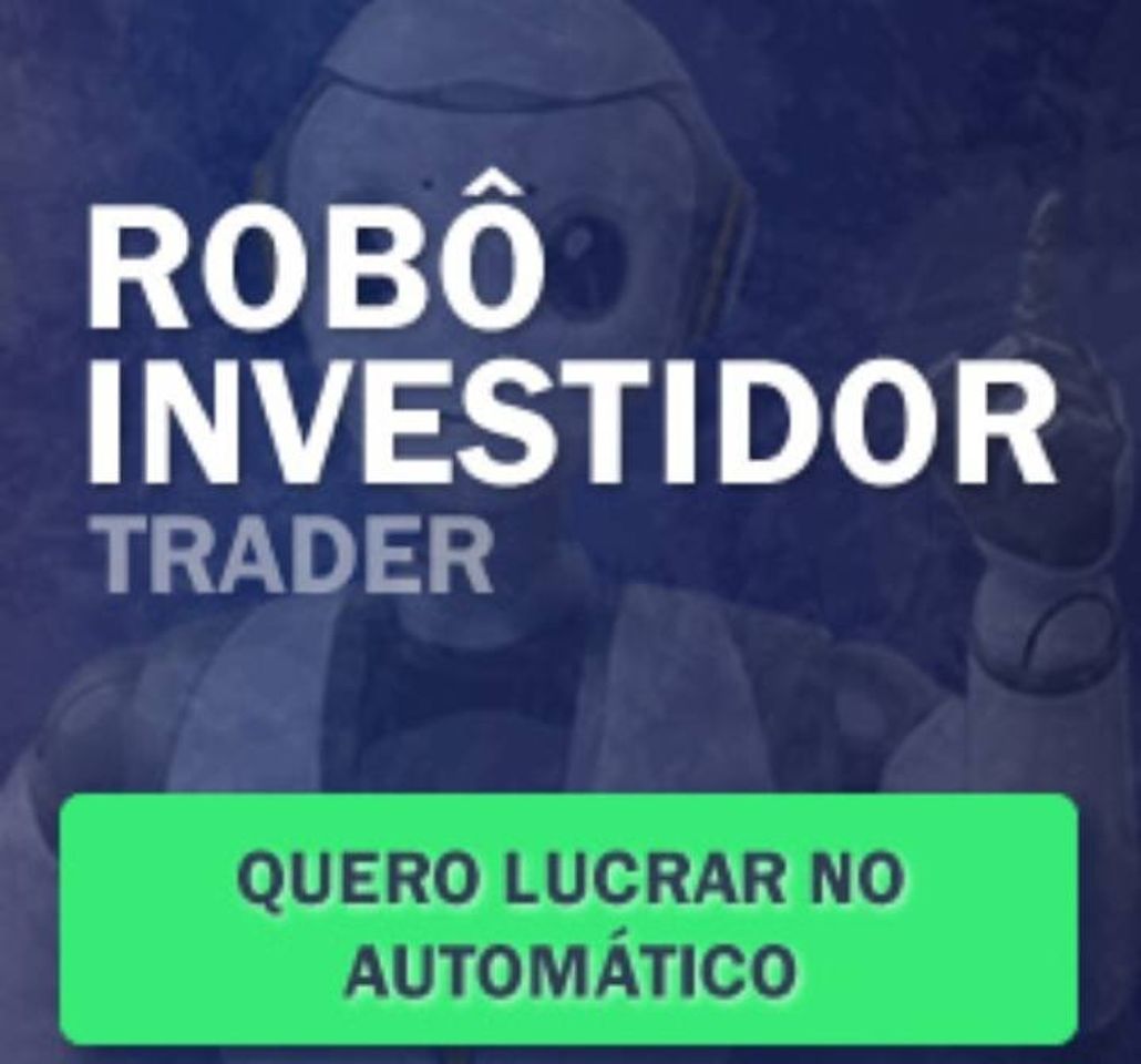 Social Robô investidor trader🤑🤖