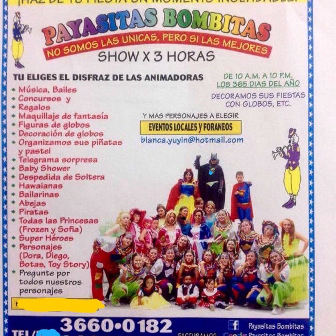 Fashion Payasitas bombitas