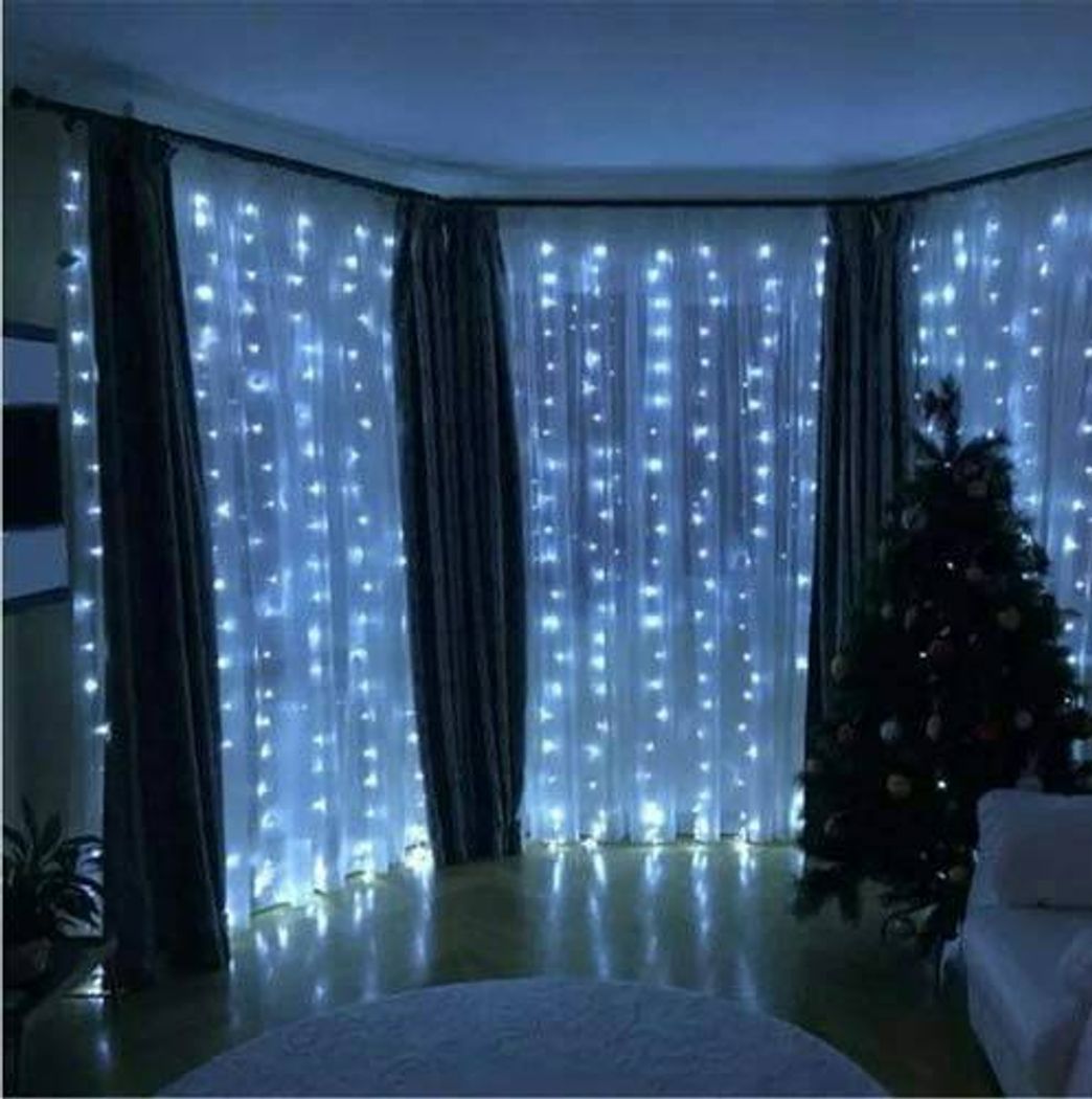 Moda Cortina de Led