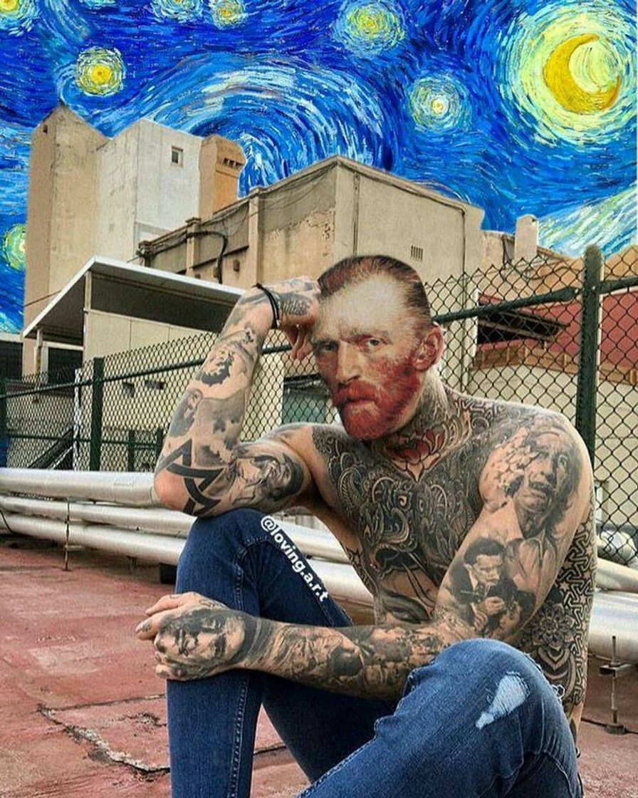 Fashion Vincent Van Gogh CollageArt