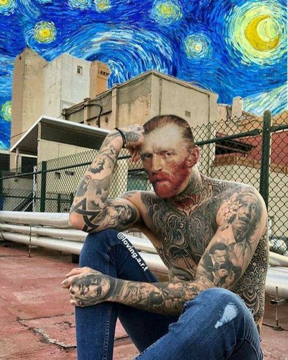 Vincent Van Gogh CollageArt