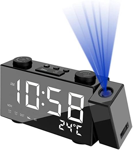 Reloj Despertador de Proyección