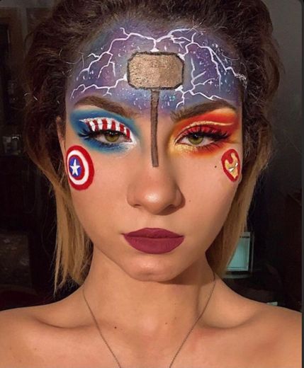 Make inspirada nos Vingadores 