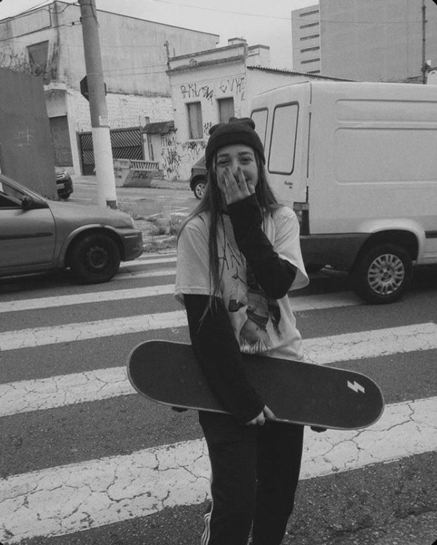 Fashion Fotos com skate 