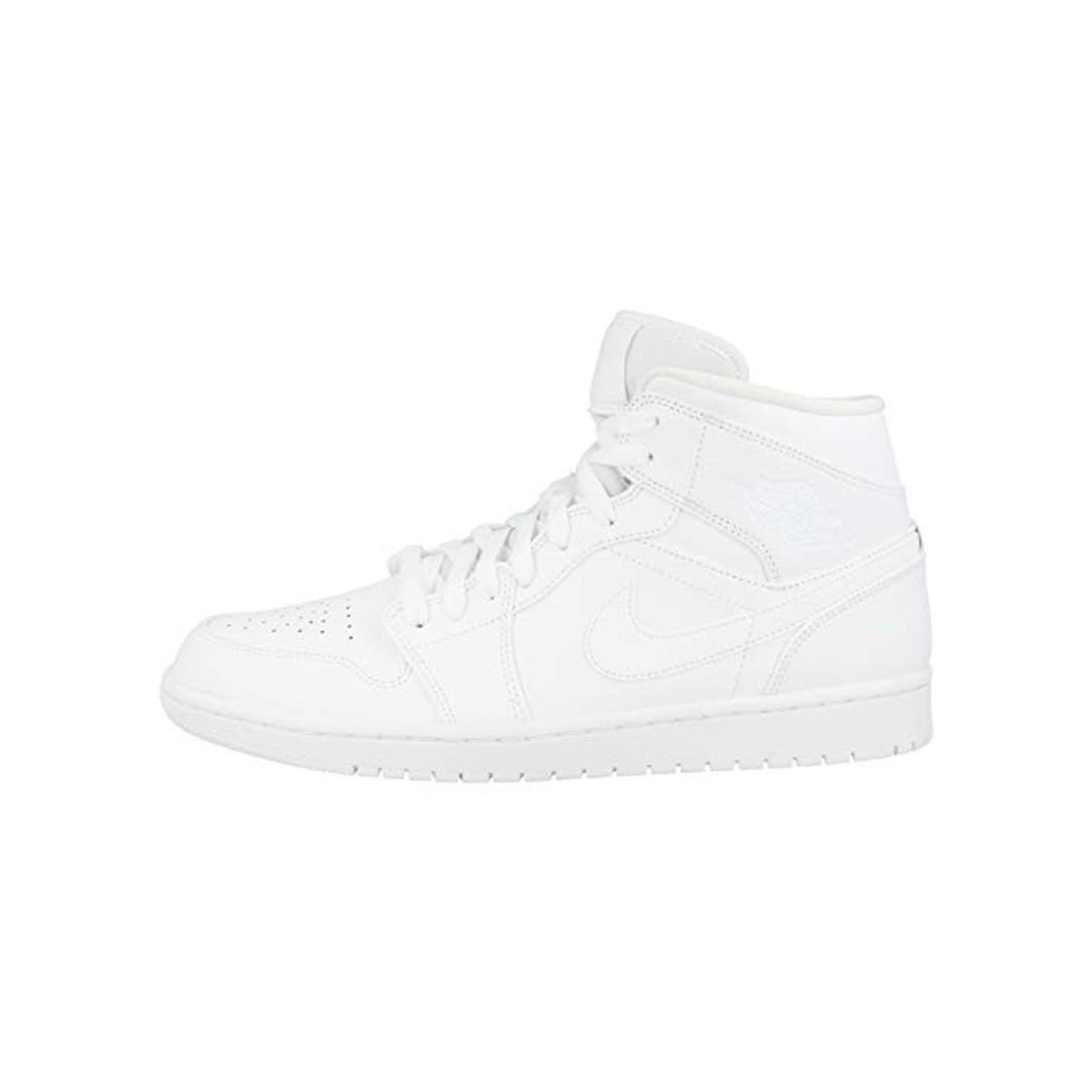 Fashion Nike Air Jordan 1 Mid, Zapatos de Baloncesto para Hombre, Blanco