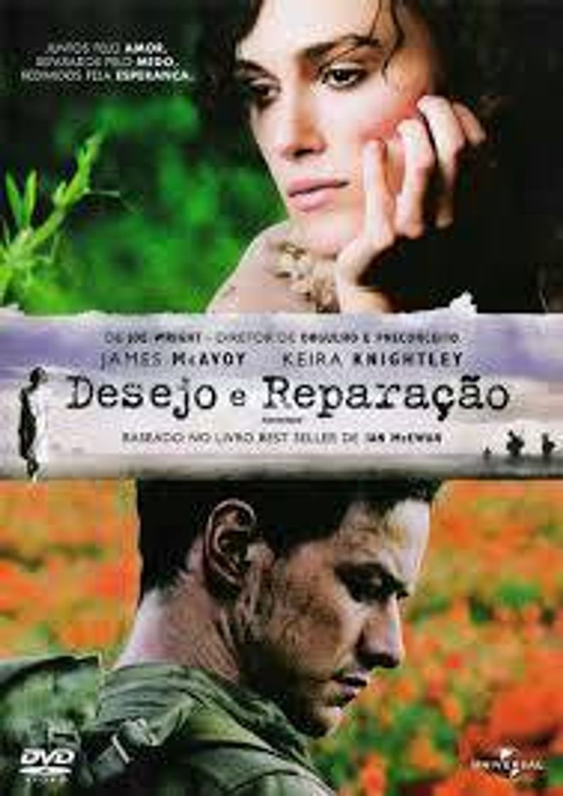 Película Desejo e reparação ( casal separado, período de guerra) 