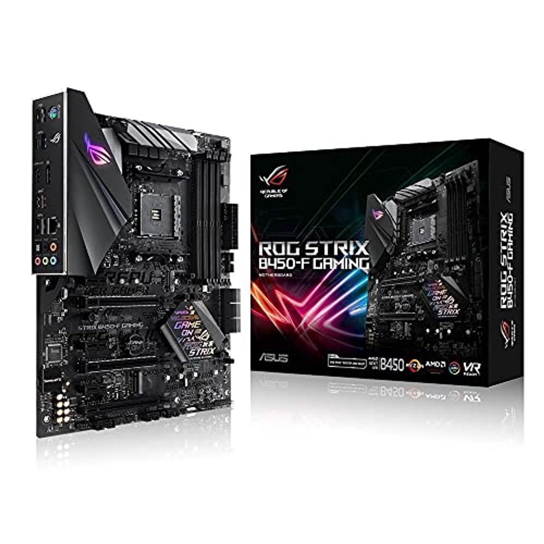 Electrónica Asus ROG STRIX B450-F GAMING - Placa base de gaming ATX AMD