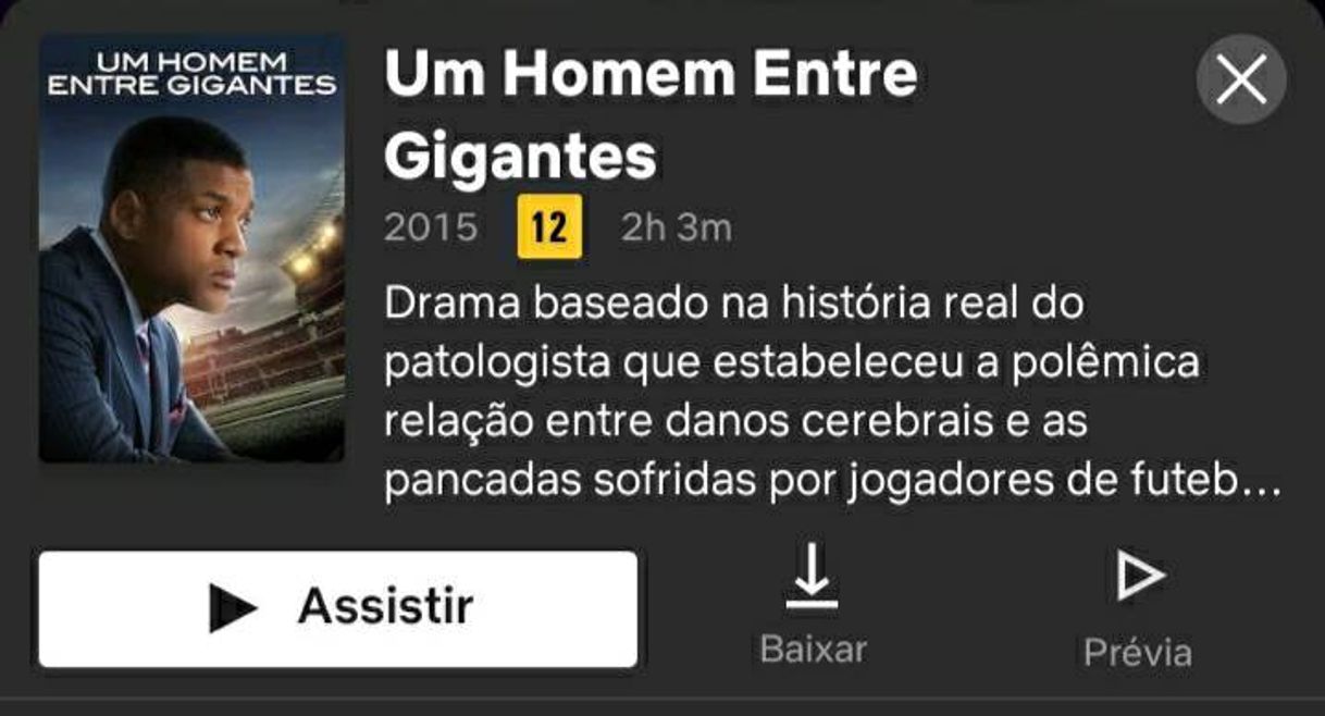 Película Um homem entre gigantes 