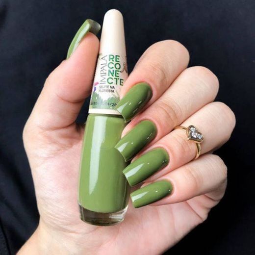 Unha verde💅💚