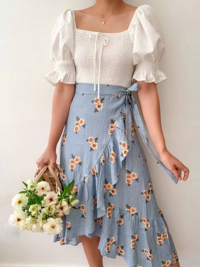 Moda Sunflower field skirt