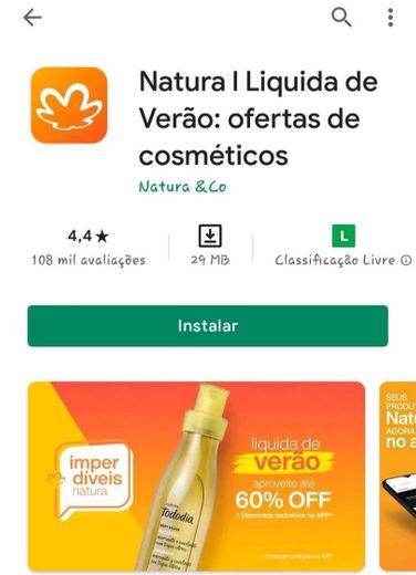 Natura: Comprar Cosméticos e Perfumes - Apps on Google Play
