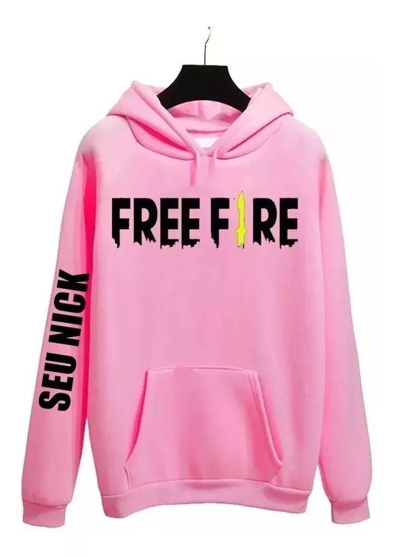 Social Blusa de frio casaco moletom free fire COM SEU NICK DO JOGO!