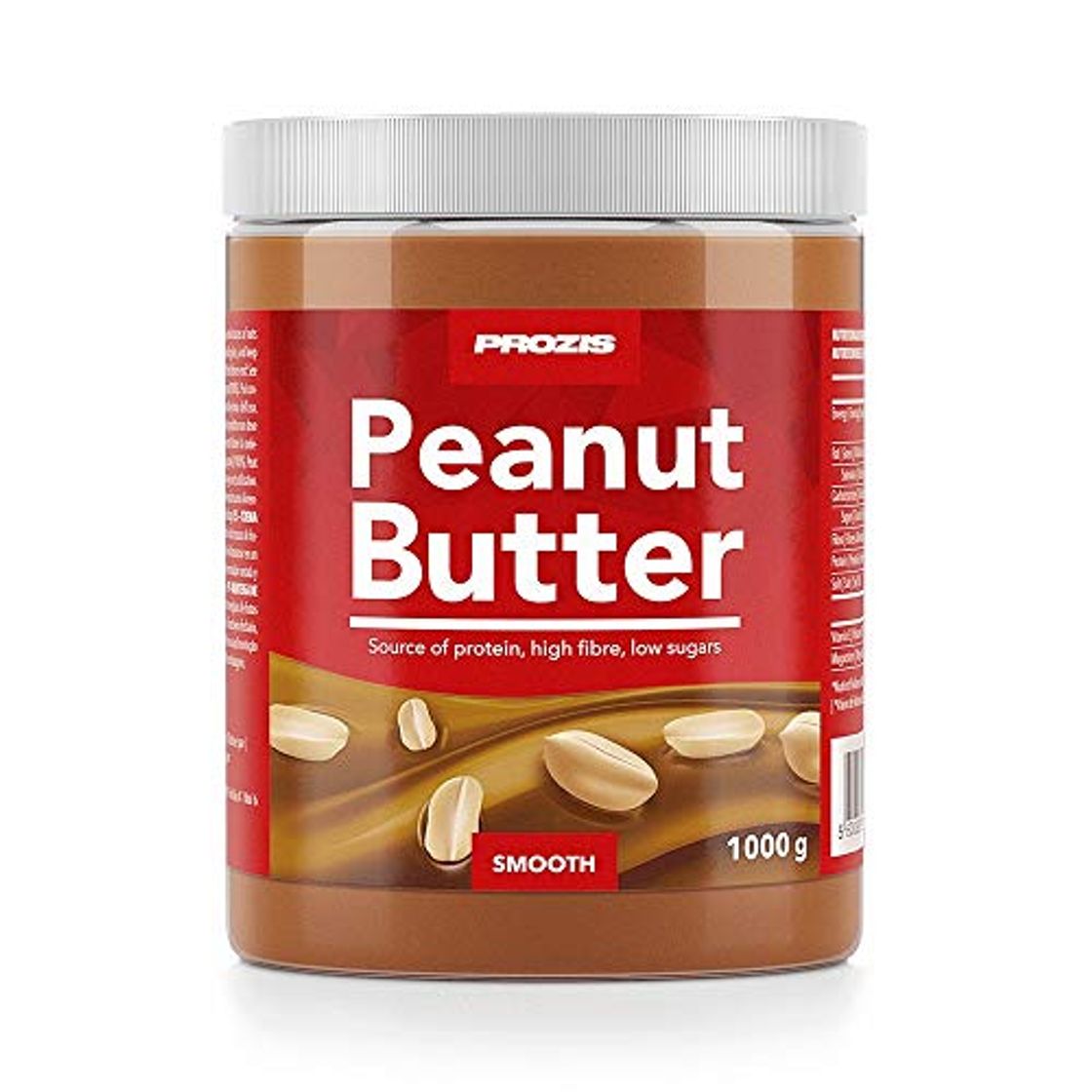Social Prozis Peanut Butter 1kg - Deliciosa y de Textura Cremosa - Fuente