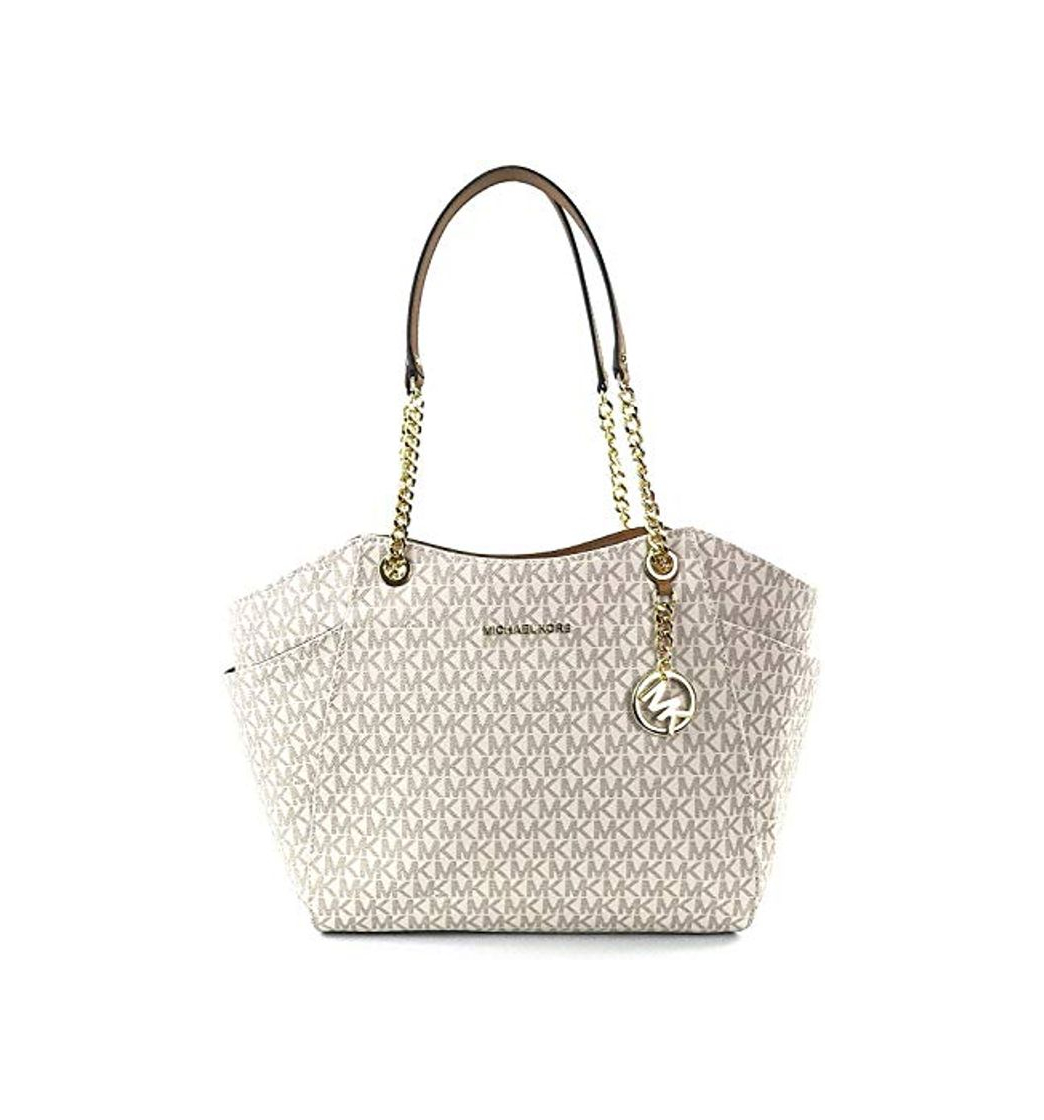 Moda Michael Kors Jet Set Bolso tote grande de viaje con cadena para