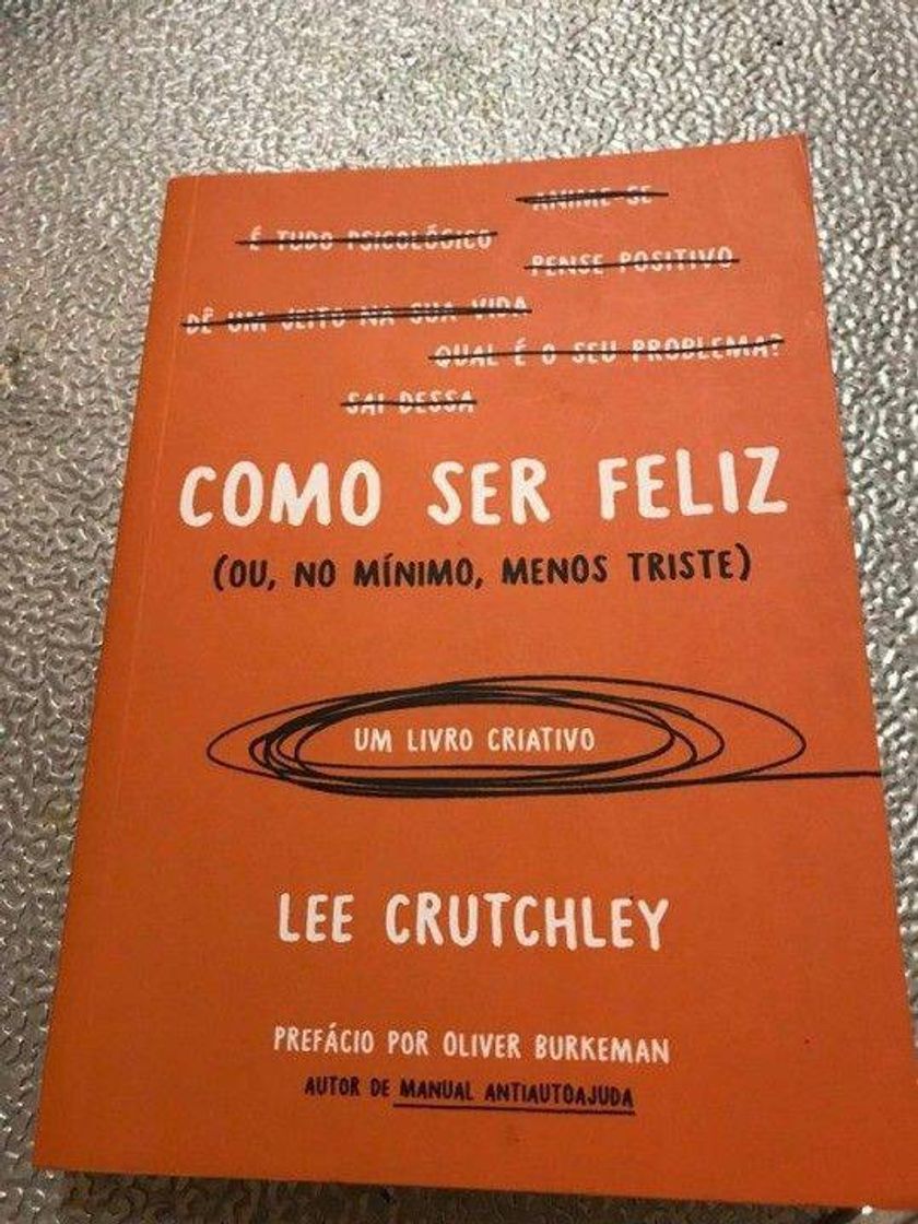 Books Como ser feliz (ou no mínimo menos triste) 🧡